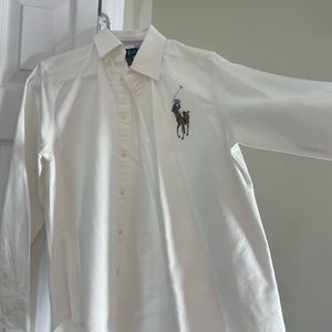 Ralph Lauren white button down